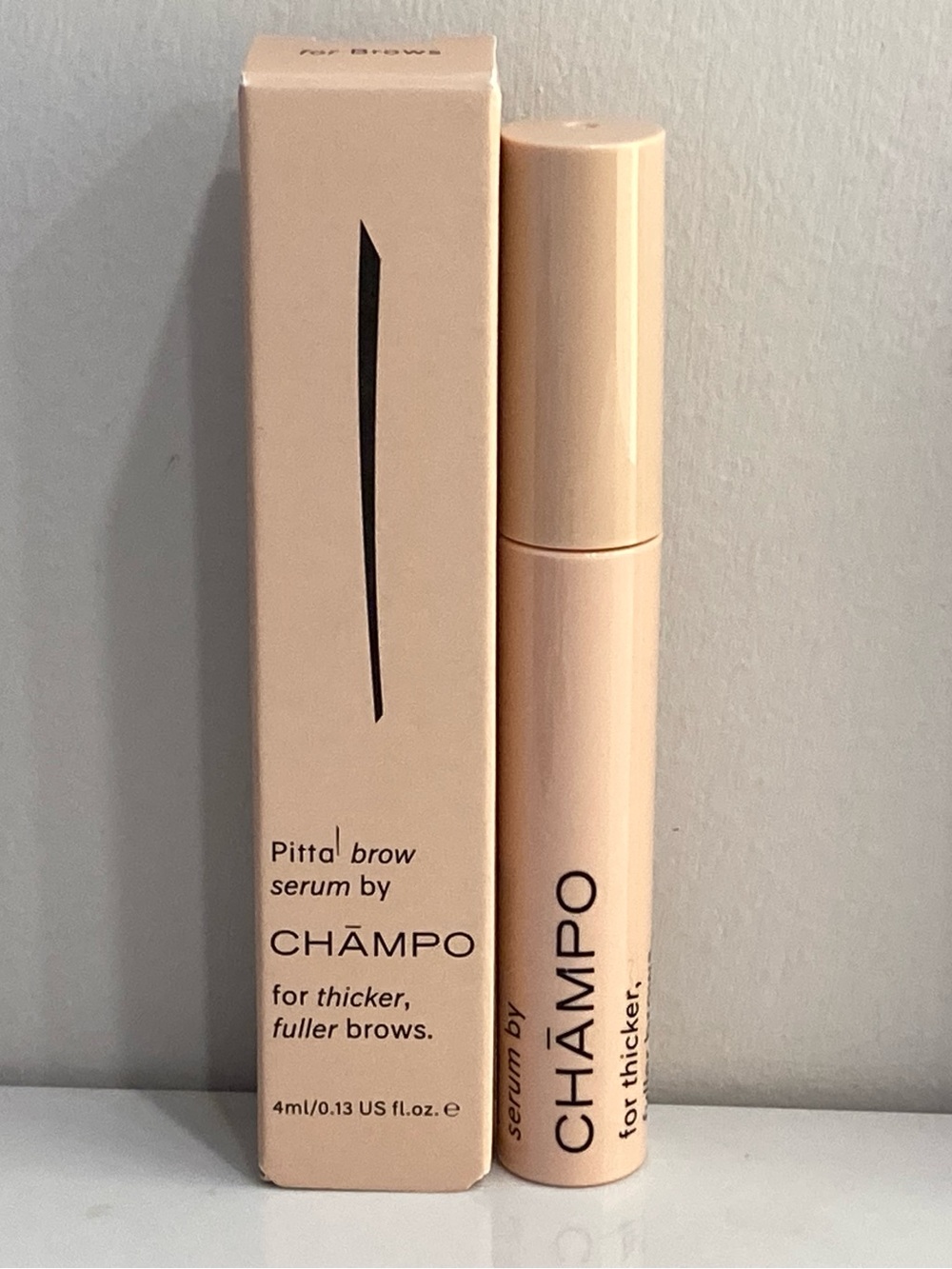 Champo Pitta Brow Serum For Thicker Fuller Brows 4ml Full Size RV$42